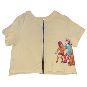 Scooby-Doo Love Tribe Zipper Crop Top